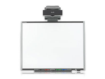 Picture of a classroom SMART board