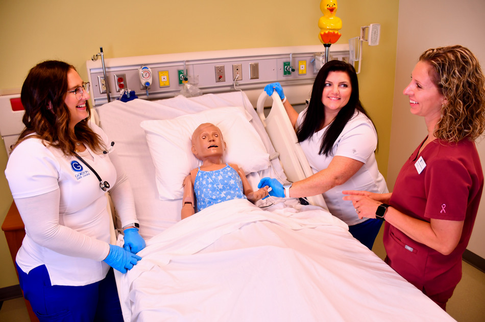 group photo of nursing