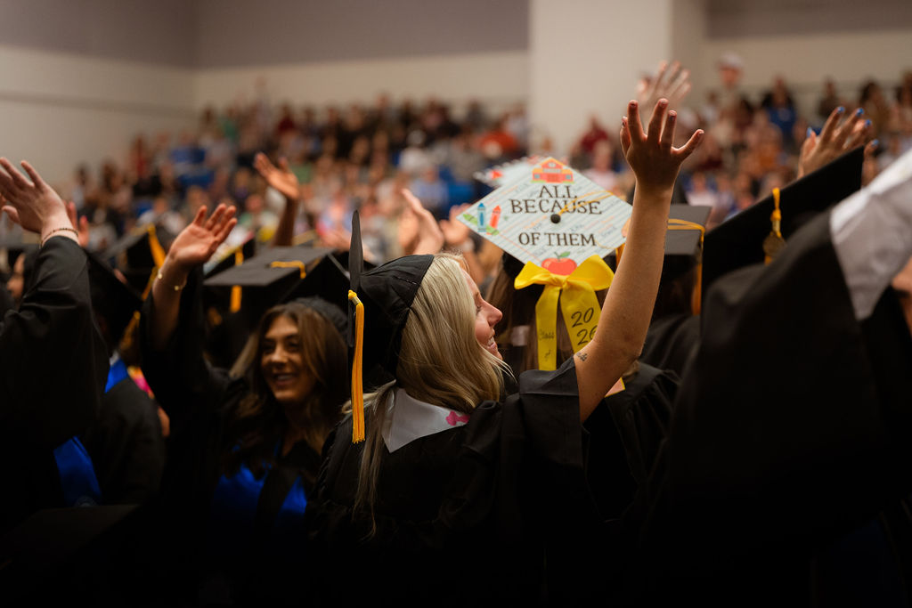 GSC grad among other graduates